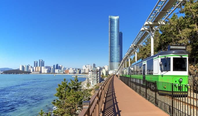 Busan Premium 1 Day Tour with Haeundae Sky Capsule & Beach Train - main view
