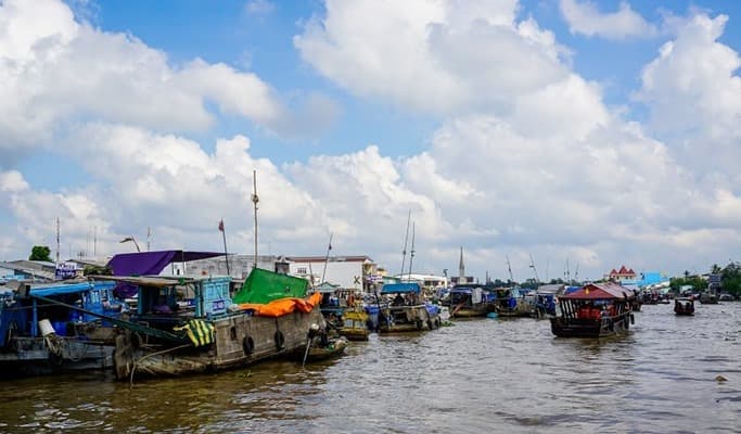 Cai Be Floating Market + Tan Phong Island 1 Day Tour - from Ho Chi Minh City - main view