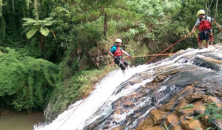 Canyoning (Waterfall Rappelling) Experience in Da Lat City - main view