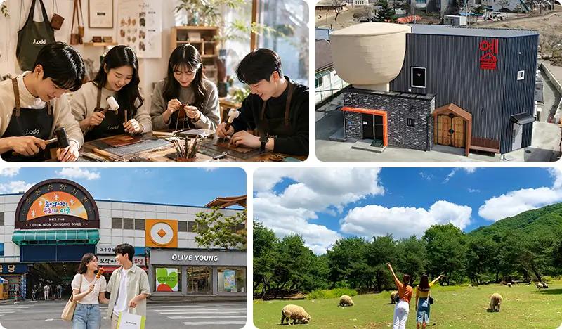 Chuncheon 1 Day Tour from Seoul: Rice Wine Brewery/Leather Craft Workshop + Makguksu Noodles Lunch + Farm Experience & More - main view