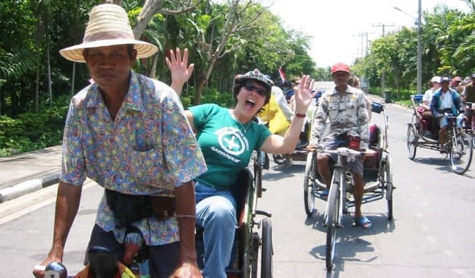 Colors of Bangkok: Rickshaw & Hike Walking Tour (Half Day) - main view