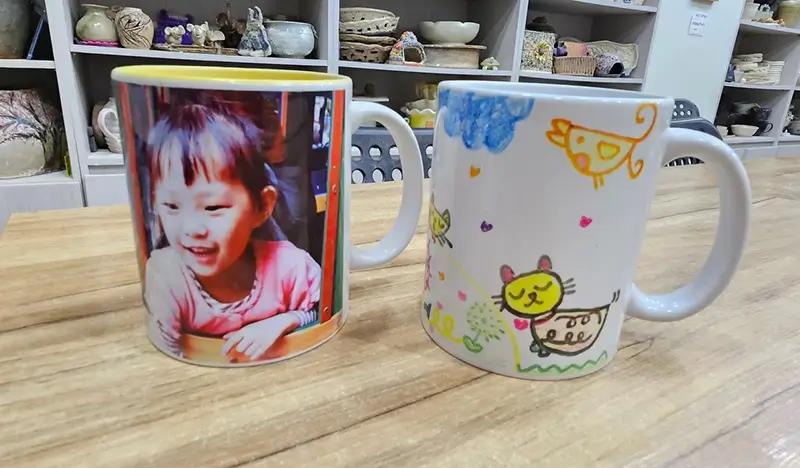 Ceramic Mug Transfer Printing/ Handbuilding & Pottery Wheel Experience in Busan - main view