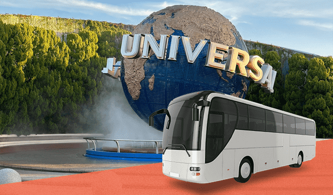 Osaka Dotonbori ↔ Universal Studios Japan Shuttle Bus - main view