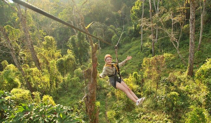 Dragon Flight Zipline - Extreme Zipline Experience in Doi Saket, Chiang Mai - main view