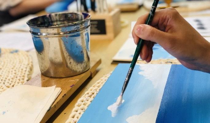 Acrylic Painting Class in Jamsil, Seoul - main view