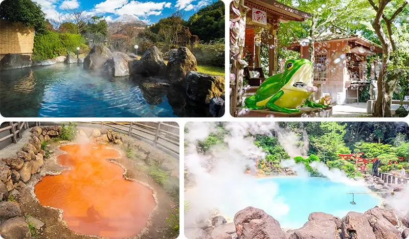 Yufu & Beppu 1 Day Tour from Fukuoka: Yufuin Onsen + Umi Jigoku + Kamado Jigoku & More - main view