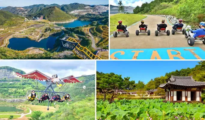 Gangneung & Donghae 2D1N Tour from Seoul: Mureung Byeolyucheonji & Nongoldam-gil Street Activities - main view