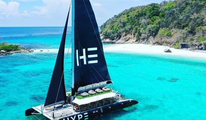 Coral Island & Racha Yai Island 1 Day Tour by Hype Boat Club (+ Snorkeling/Lunch) (+ Transfer option) - from Phuket - main view