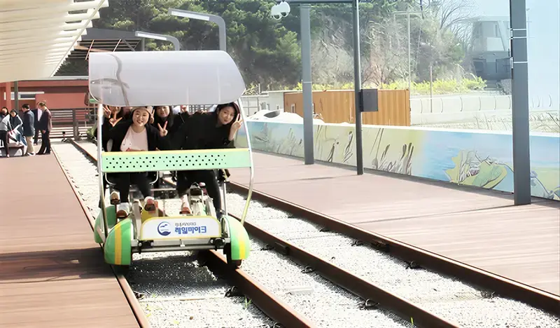 永宗島シーサイドレイルバイク割引チケット - main view