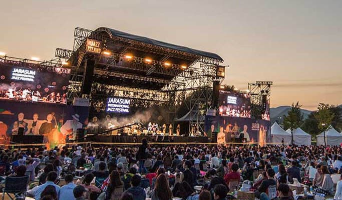 The 14th Jarasum International Jazz Festival 2017 (Oct 20~22) - main view