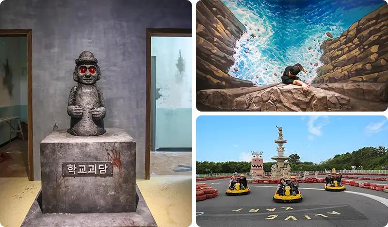 Horror School in Jeju Discount Ticket (+ K-Island Jeju/ Jeju Tangerine Kart Go Karting Ticket Combo) - main view
