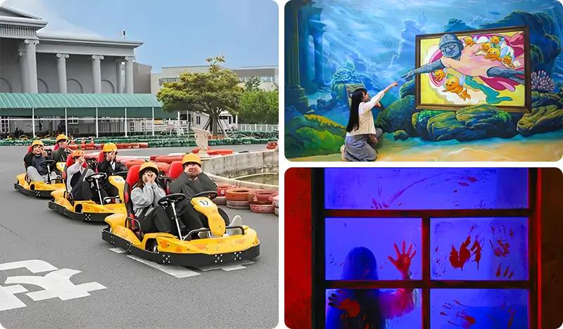 Jeju Tangerine Kart Go Karting Experience Discount Ticket (+ K-Island Jeju/ Horror School in Jeju Ticket Combo) - main view