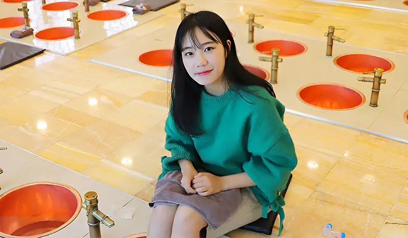 Foot Bath Cafe Experience in Jeju - main view