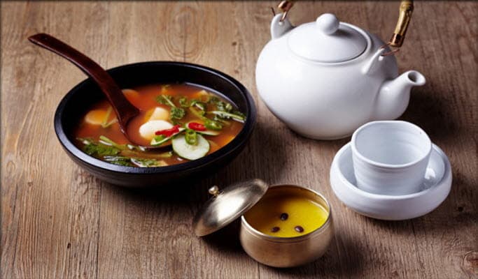 Korean Traditional Meal - Jinpungjeong Hanjeongsik - main view