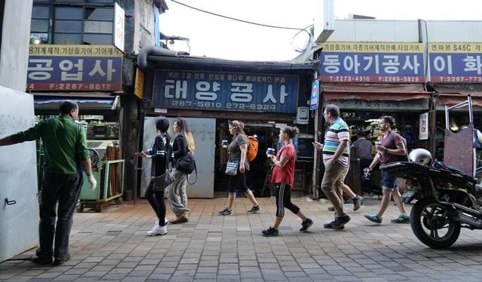 Birth of Industrial Korea Walking Tour in Euljiro Area - main view