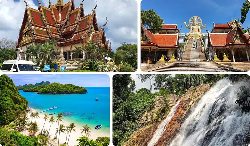 Koh Samui Half Day Guided City Tour (+ Hotel Transfer) - main view