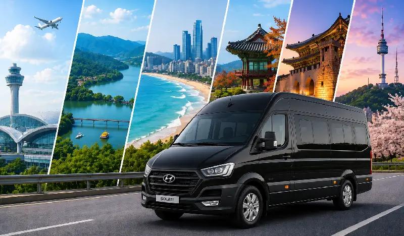 Transfer Antar Kota Van Pribadi: Bandara Incheon/ Gimpo/ Seoul → Gapyeong/ Chuncheon/ Gangneung/ Sokcho/ Suwon/ Jeonju/ Andong/ Gyeongju - main view