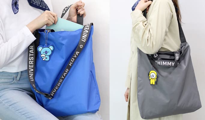 Korea Proxy Shopping: BT21 Collab Items - True Nature (TN) Skin Care/ Monopoly Eco Bag - main view
