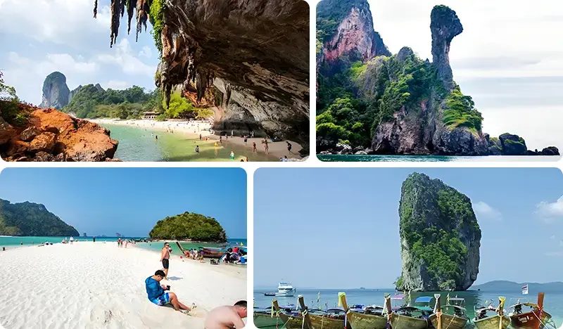 Krabi 4 Islands 1 Day Tour By Speed Boat (+Lunch/Snorkeling) - from Krabi - main view