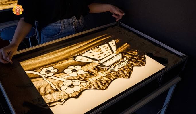 沙畫創作-首爾市政廳附近 - main view