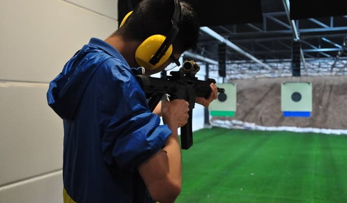 Gun Shooting Range in Pattaya - main view