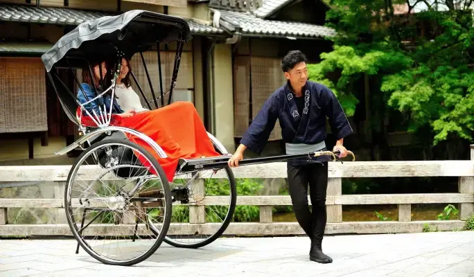 Private Charter Rickshaw Ride in Kyoto Higashiyama – Explore Tradition in Style with Ebisuya Rickshaw - main view