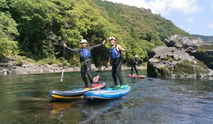 Shimanto River SUP Tour - main view