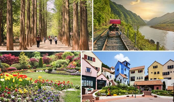 Nami Island & Rail Bike (+ Garden of Morning Calm or Petite France & Italian Village) Tour - main view