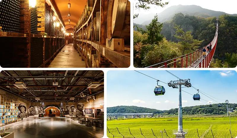 Tur Seharian Paju DMZ & Winery Lokal dari Seoul: Jembatan Gantung Gunung Gamaksan + Winery K-Drama + Membuat Selai & Anggur + Gondola Damai Imjingak + Camp Greaves - main view