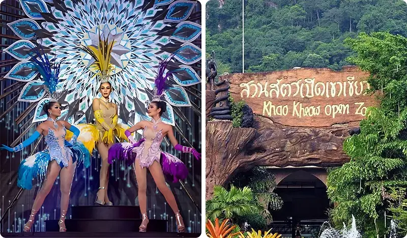 Alcazar Show + Khao Kheow Open Zoo Discount Ticket - main view
