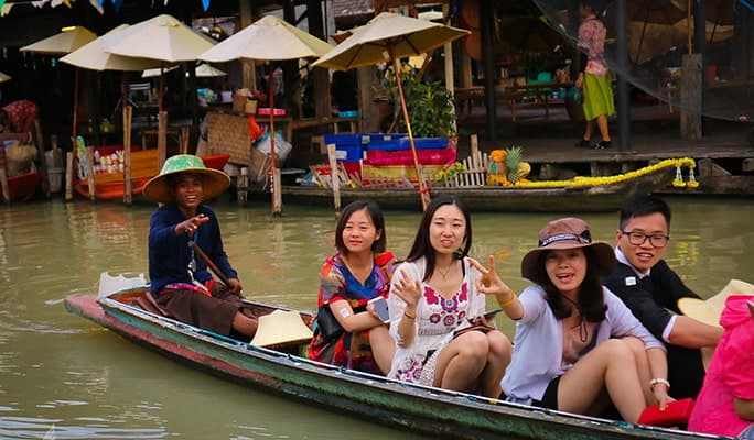 Pattaya Floating Market Discount Ticket - main view