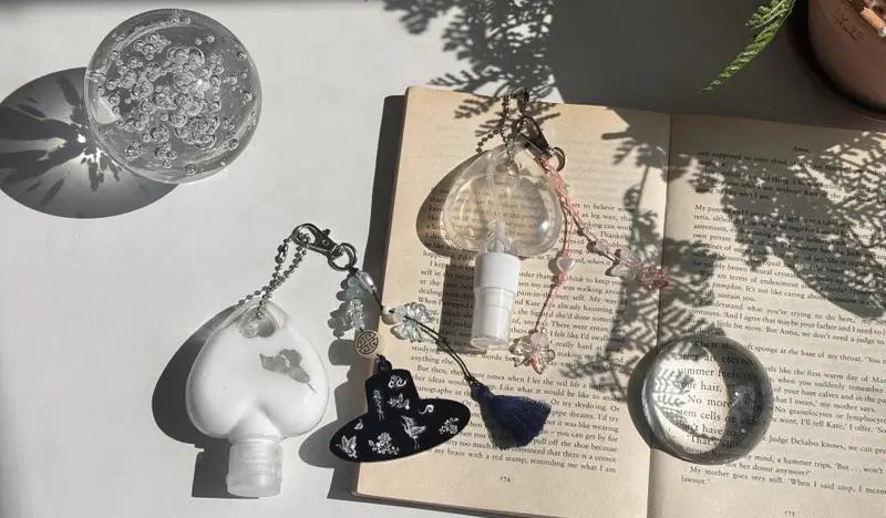Perfume/ Hand & Body Cream Making Class with DIY Beaded Bottle Keychain in Yongsan, Seoul - main view