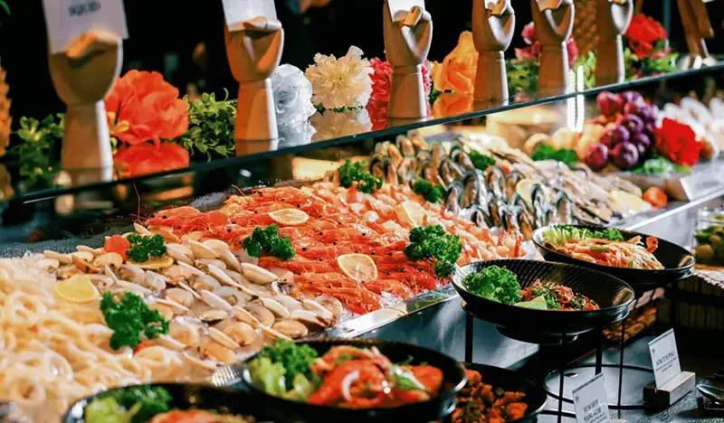 Stock.Room Seafood & International Dinner Buffet at Kimpton Maa-Lai Hotel in Bangkok - main view