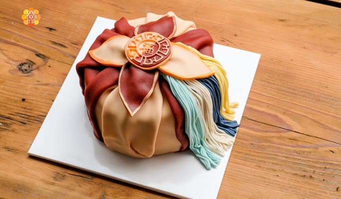 制作韩式甜点,年糕蛋糕 - main view