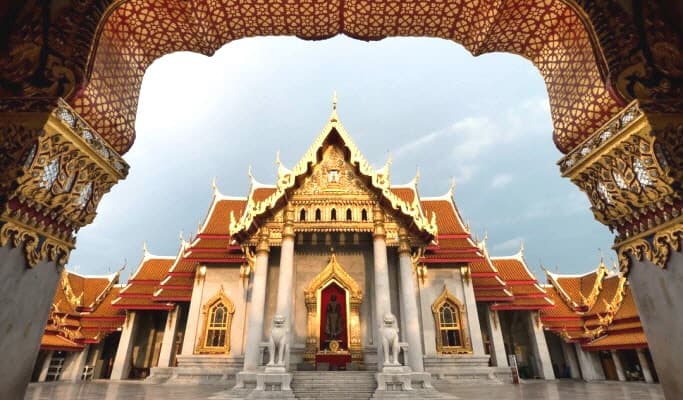 Bangkok Half Day Temple Tour (Wat Pho + Wat Traimit + Marble Temple option) (+ Hotel Transfer) - main view