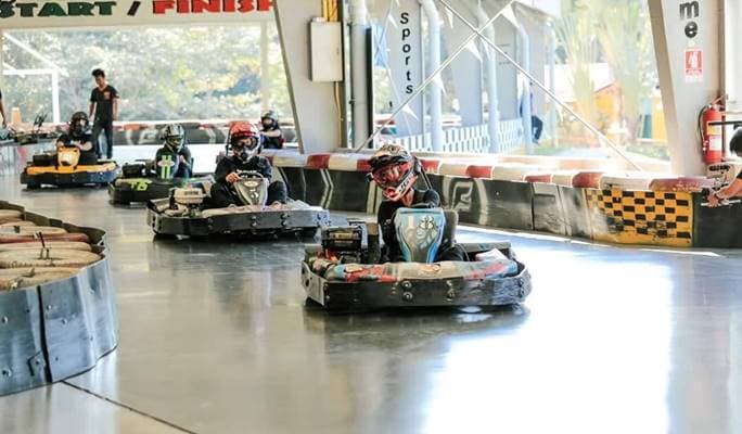 Indoor Drift Karts in Chiang Mai - main view